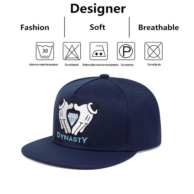 New Men's Fashion Diamond Embroidery Pattern Hip Hop Hat Outdoor Sports Duck Tongue Hat Embroidered  Women's Baseball Sun Hat