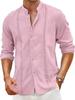 Men's Cuban Style Casual Button Summer Beach Vacation Shirt