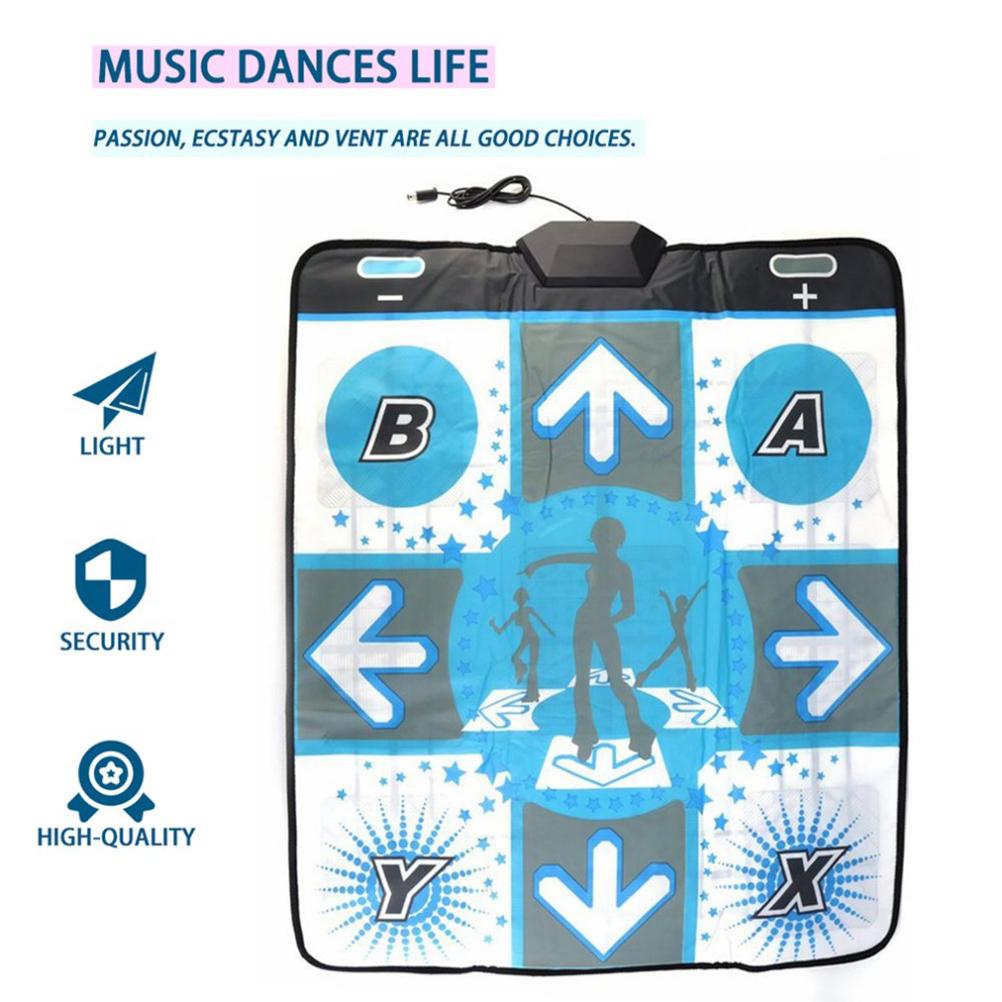 Dance Mat Non Slip Dancing Step Dance Mat Pad Dancer Blanket for WII Console