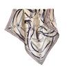 Versatile Double-Sided Silk Blend Square Scarf
