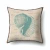 Vintage Marine Cushion Cover Peach Skin Pillowcase Sofa Cushion Pillowcase Suitable for Living Room Car Pillowcase