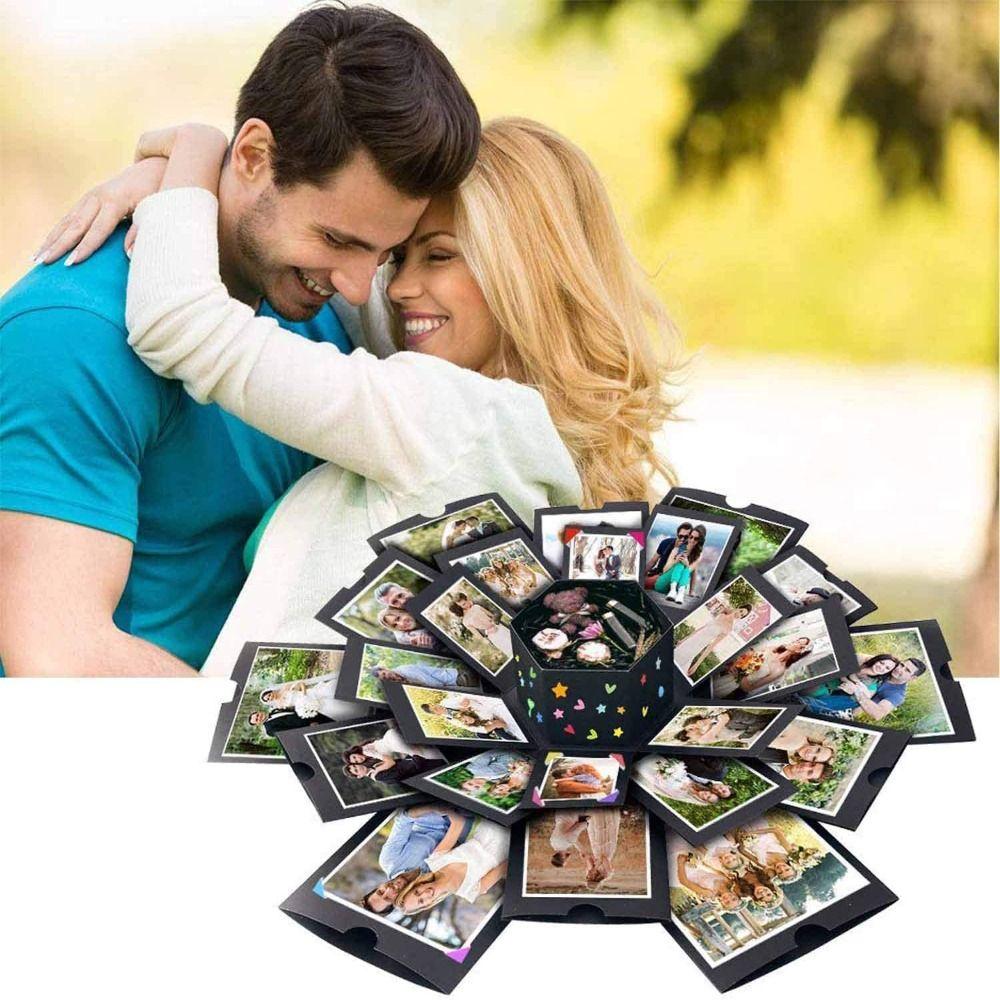 Pop Up Design Creative Exploding Photo Album Preassembled Surprise Jumping Box  Happy Birthday