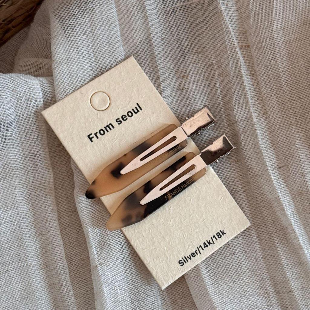 2/3/4/6 pezzi fermagli per capelli in acetato per trucco coreano moda oro bianco glitter per capelli copricapo ragazze donne accessori per capelli