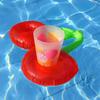 1pc - Inflatable Cherry Drink Holder - Fun Poolside Accessory -Perfect Pool Toy & Seasonal Swimming Pool Decoration