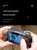4K Touchscreen HD Digital Camera with MP3 Player & CCD for Students/Parties