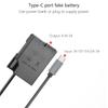 PD USB-C To EP-5A EN-EL14 Dummy Battery Power Adapter for Nikon D3100 D3200 D3300 D3400 D3500 D5100 D5200 D5300 D5500 D5600