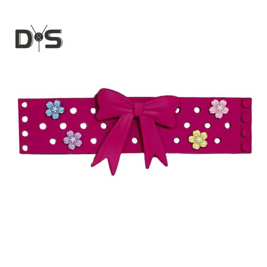 

Силиконовый чехол для стакана объемом 40 унций, набор для самостоятельного изготовления бантов и цветочных подвесок, нескользящий защитный чехол, который можно мыть в посудомоечной машине, подарок для любителей стаканов розы красного