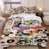Copripiumino Morbido e Confortevole delle Superchicche, Set Biancheria da Letto per Bambini Regalo, Disponibile in Varie Misure LXR170