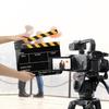 Acrylic 30x25cm Clapperboard Director Movie Clappers Film and Television Photography Prop Acrylic Clapperboard Film Clapperboard
