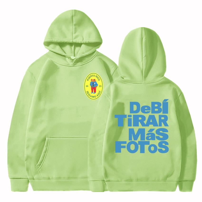 DTMF Debí Tirar Más Fotos 2025 Nové Album Mikiny Bad Bunny Slavný Zpěvák Mikiny Grafický Potisk Oblečení Dámská Mikina Dívky