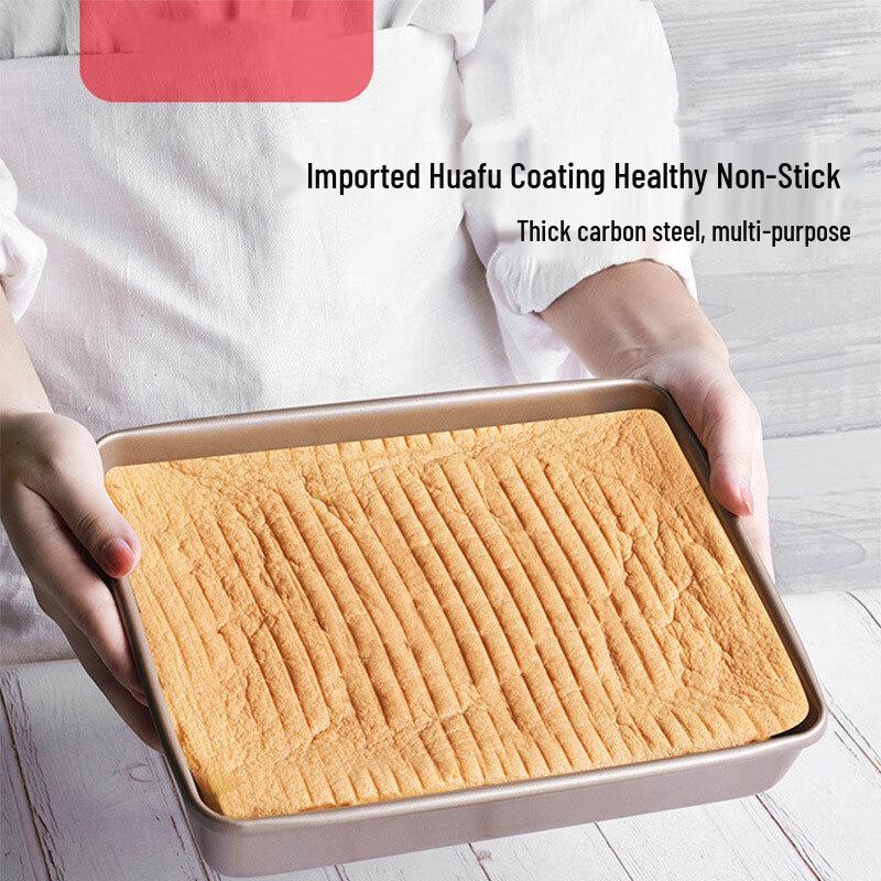 DIY Non-stick Carbon Steel Rectangular Baking Pan