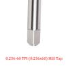 Tools Hss Tap Tpis 0.236-60 TPI 3 Flutes 5mm (.2\")