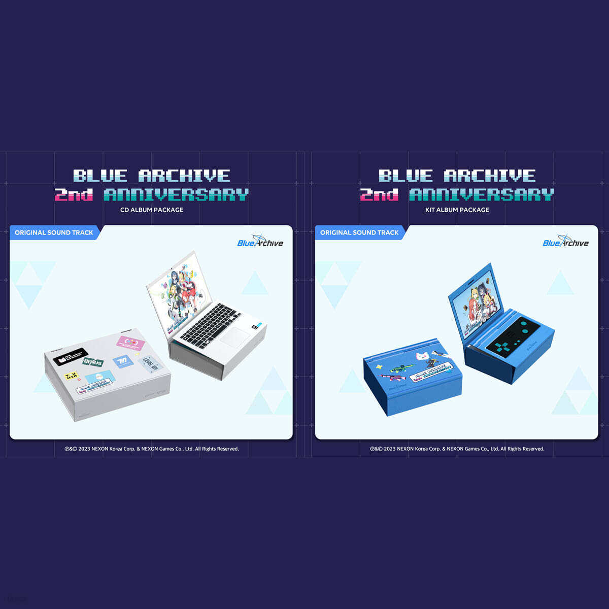 

BLUE ARCHIVE 2nd ANNIVERSARY OST CD + KIT ALBUM PACKAGE