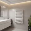 Luxrad Stark bathroom radiator 64x53 white ZBD 516W