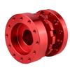 Car Steering Wheel Hub Racing Extension Spacer Adapter Kit Adjustable 40mm to 70mm(Red)
