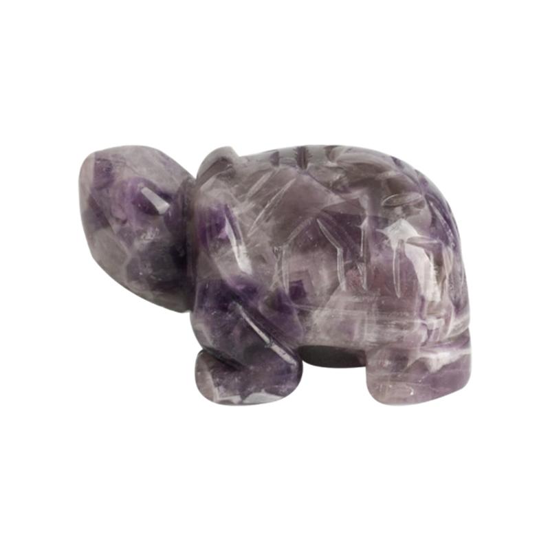 

Turtles Crystal Decors,Healings Crystal Turtles Figurines Gemstones Lucky Stone Animal Sculptures Ornament Home Decors