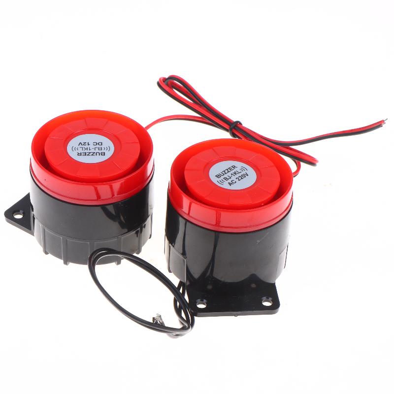 1Pcs High Decibel Sound And Light Alarm 12V 24V 220V Buzzer Anti-Theft Audio Electronic Horn Waterproof Dustproof