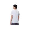 Anta Running Series Letter Round Neck Pullover Sports Short Sleeve Raglan T-Shirt Men Tops Salt-Crystal-Gray 152425110-1