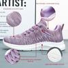 Women's 2024 Spring and Autumn New Knitted Women's Shoes Shoes Soft Sole Casual Sports Shoes for Women sneakers