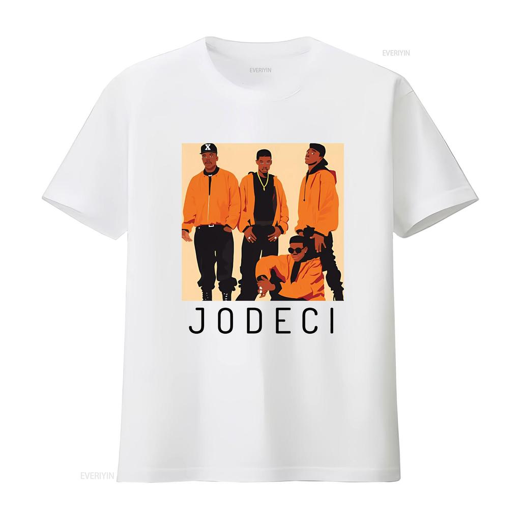 Jodeci T Shirt 90s R B Jersey Vintage Washed Versatile Fashion Streetwear Designer Clothes Top For Everyday Wear Stretched