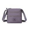 Solid Color Small Square Bag Women's Outdoor Waterproof Nylon Shoulder Crossbody Bag