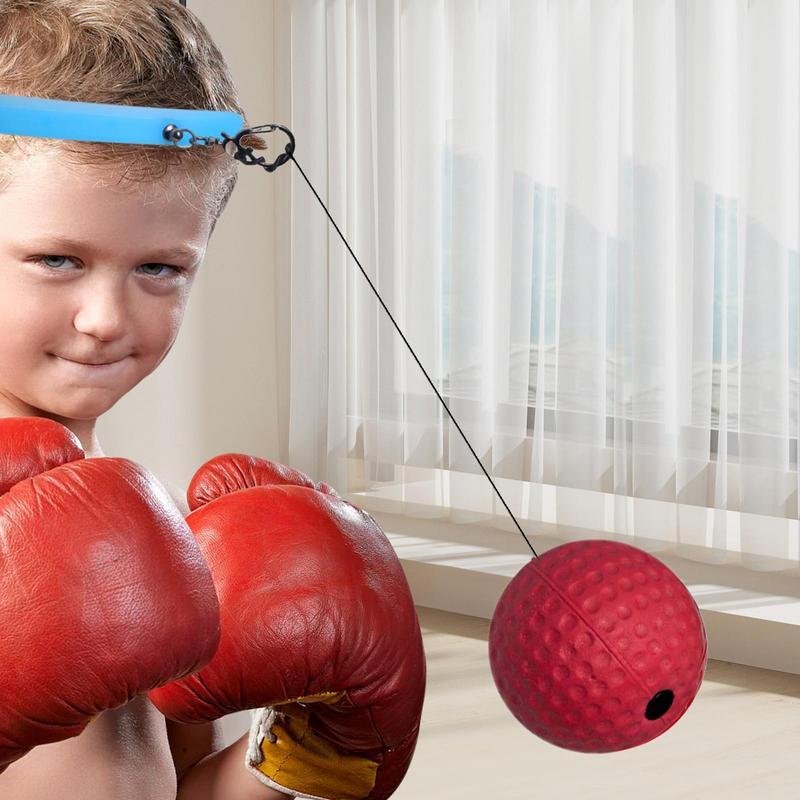 Palla da Reflex per Pugilato Velocità Pugilato Reflex Allenamento MMA Mano Occhio Reazione Boxeo Thailandese Attrezzatura Fitness Palestra Palla da Pugno PU