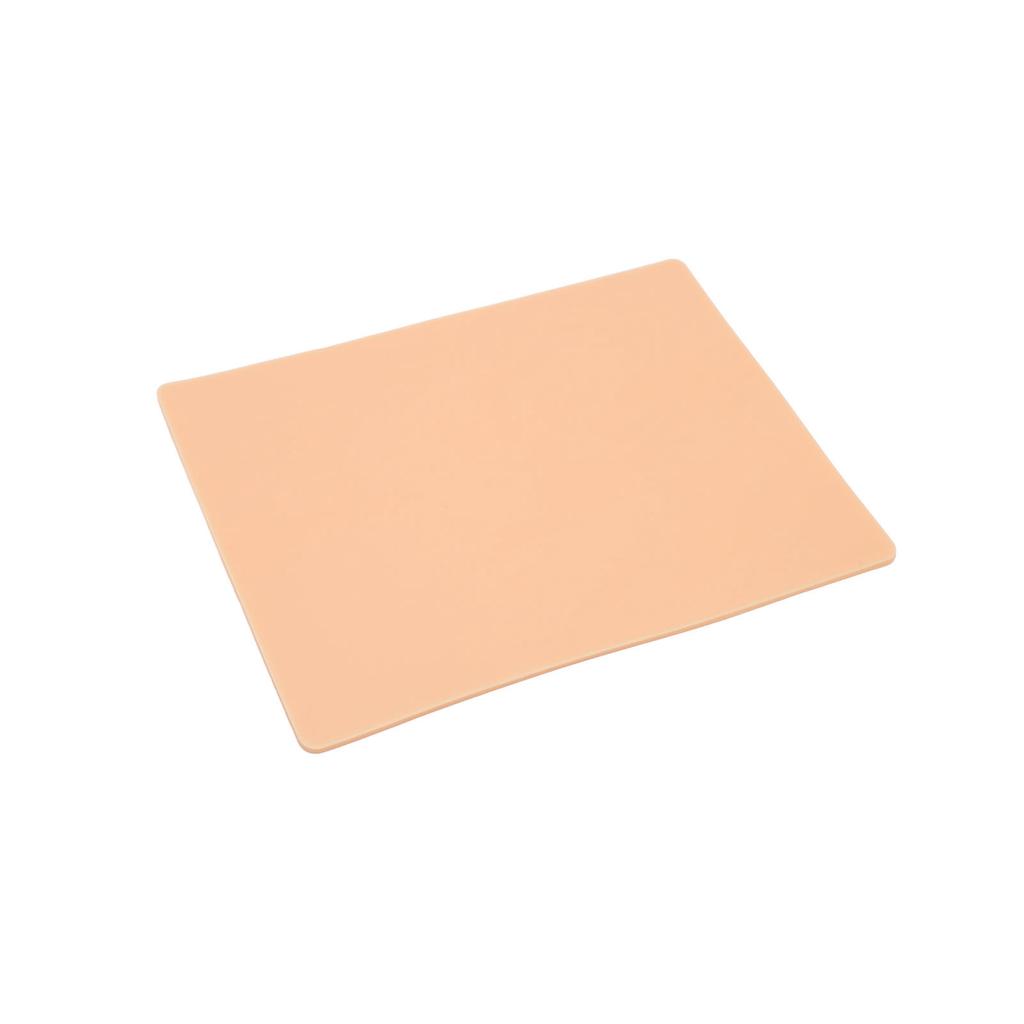 10 Sheet Tattoo Practice Skin 3mm Thickness Silicone Tattoo Skin for Microblading Eyebrows Lips Skin color