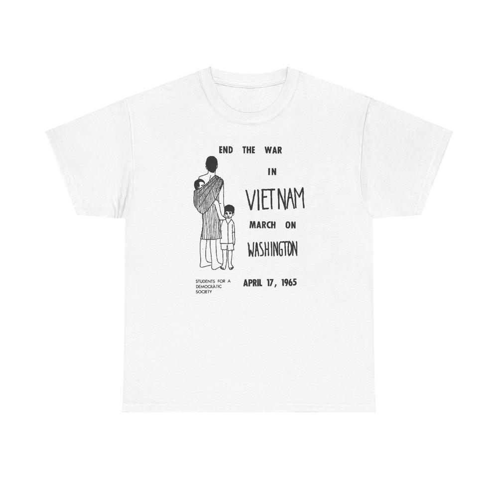 

March on Washington 1965 Protest Unisex T-shirt Tee, Anti-War Activist Shirt, Social 3XL