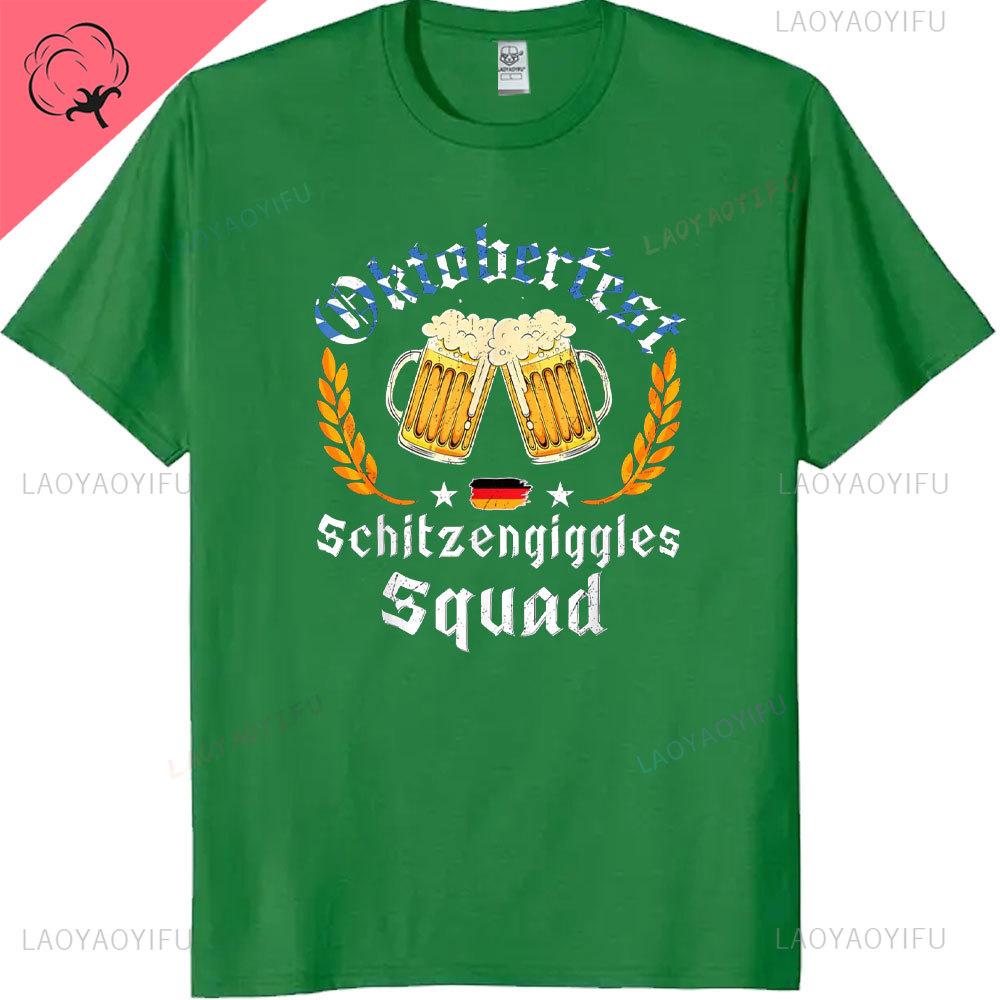 NEW Oktoberfest Squad Bavarian Festival Munich Beer Men Women High Quality  Tee TShirt XS3XL Graphic T Shirts Tops Clothing
