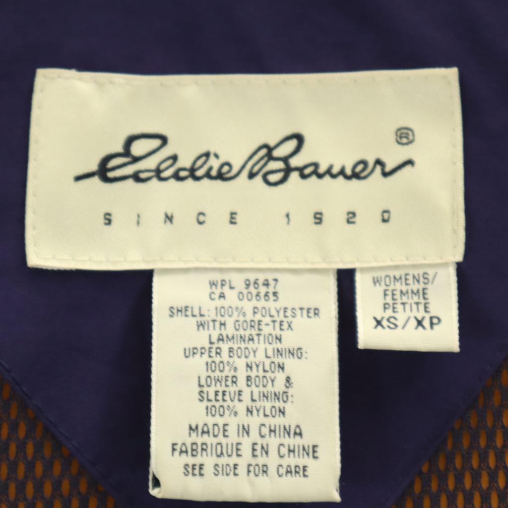 Eddie Bauer 00s White tag old Gore-Tex Mountain parka XS Red Outdoors Women Used
