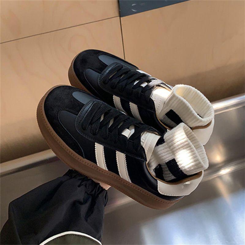 

Дофаминовые молодежные сценические платформенные повседневные кеды женские весенне-осенние модели для маленьких мужчин с увеличением роста на шнуровке ретро 40 чёрный