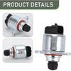 Pack-2 Car Idle Speed Control Valve Sensor + Throttle Position Sensor Kit, Standard Replacement 17113625 17113598, Compatible with GM Buick Cadillac