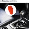 Gear Shift Knob Cover Anti-slip Stick Shifting Handle Protector Silicone 1 Pc for Ford Focus 2012-2018 Red