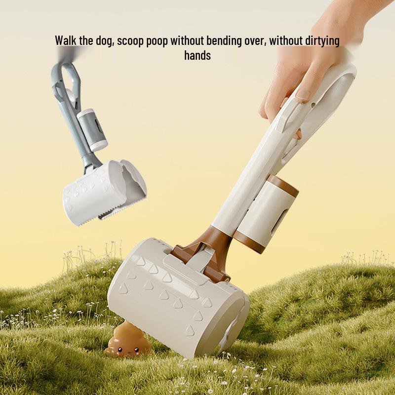 Portable Dog Poop Scooper for Indoor & Outdoor Use