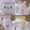 Adorable Bunny Plush Doll Keychain Soft Stuffed Animal Bag Charm Cute Toy