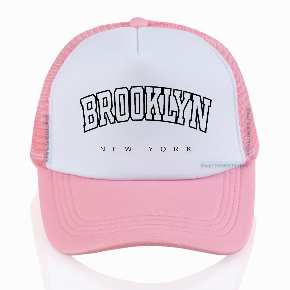 summer new Unisexs Mesh hat Brooklyn New York Unisexs baseball caps Fashion Hip Hop Mesh breathable Trucker hats