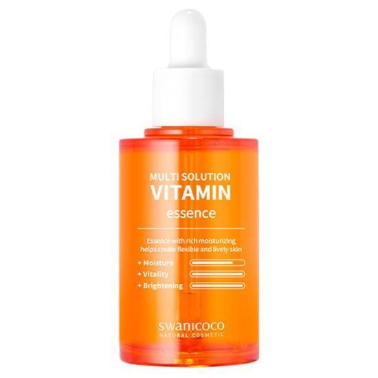 SWANICOCO Multi-Solution Vitamin Essence - Brightening & Vitalizing Facial Serum (70ml / 2.36 fl.oz.)
