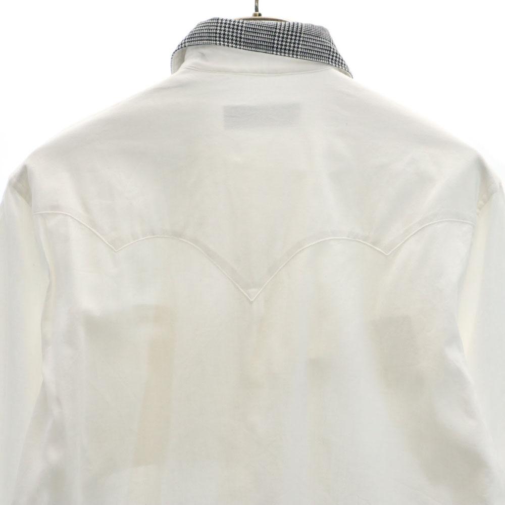 TOGA Made In Japan Long Sleeve Western Shirt 48 White Men's Used