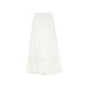 DIMANAF 2026 Neuer Rock Damen Strick Spitze Lang Spitze Durchbrochen Sexy Durchbrochen Sommer Stil Locker Basic