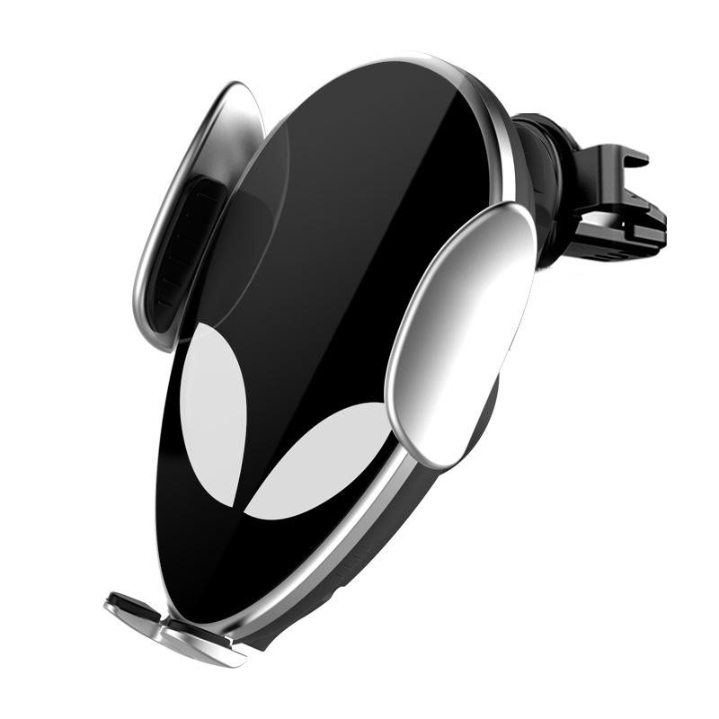 Custom 15W Automatic Induction Wireless Car Charger & Holder with Magic Clip