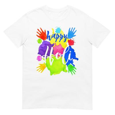 Frohes Holi T-Shirt für Kinder Jungen Kleinkind Mädchen Indien Hindu T-Shirt