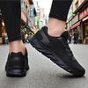 Damen Leichte Schwarze Laufschuhe Sommer Outdoor Mesh Anti-Rutsch Trend Sneaker Schlicht Vielseitig Herren Vulkanisierter Schuh