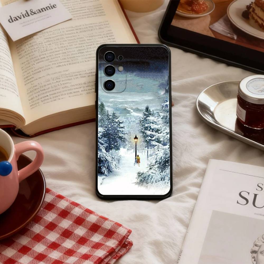 T-The C-Chronicles-Of-Narnia Phone Case For Samsung S 25,24,23,22,30,21,10,9,Ultra,Plus,Lite,FE,4,5 G Soft Black Case