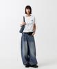ODDSTUDIO Odsd Pigment Damaged T-Shirt - White
