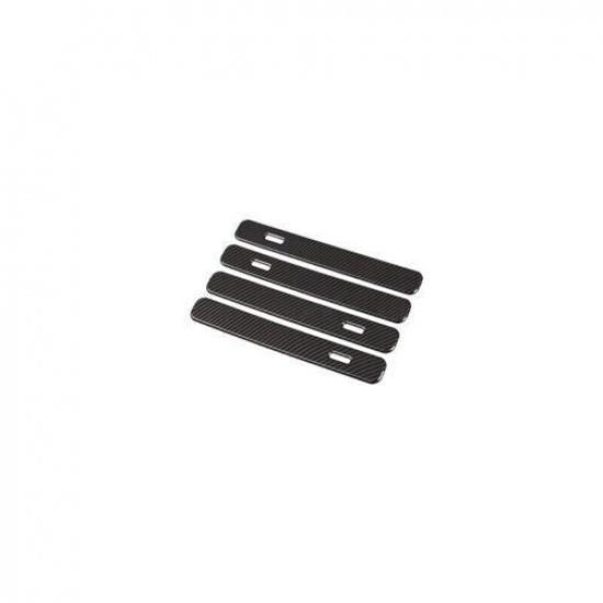 For Range Rover Velar 2018-2023 Handle Cover Carbon Fiber 4PC Exterior Side Door