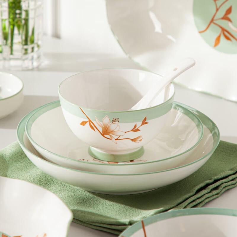 Haoaijia Qinghuan 29-Piece Ceramic Dinnerware Set