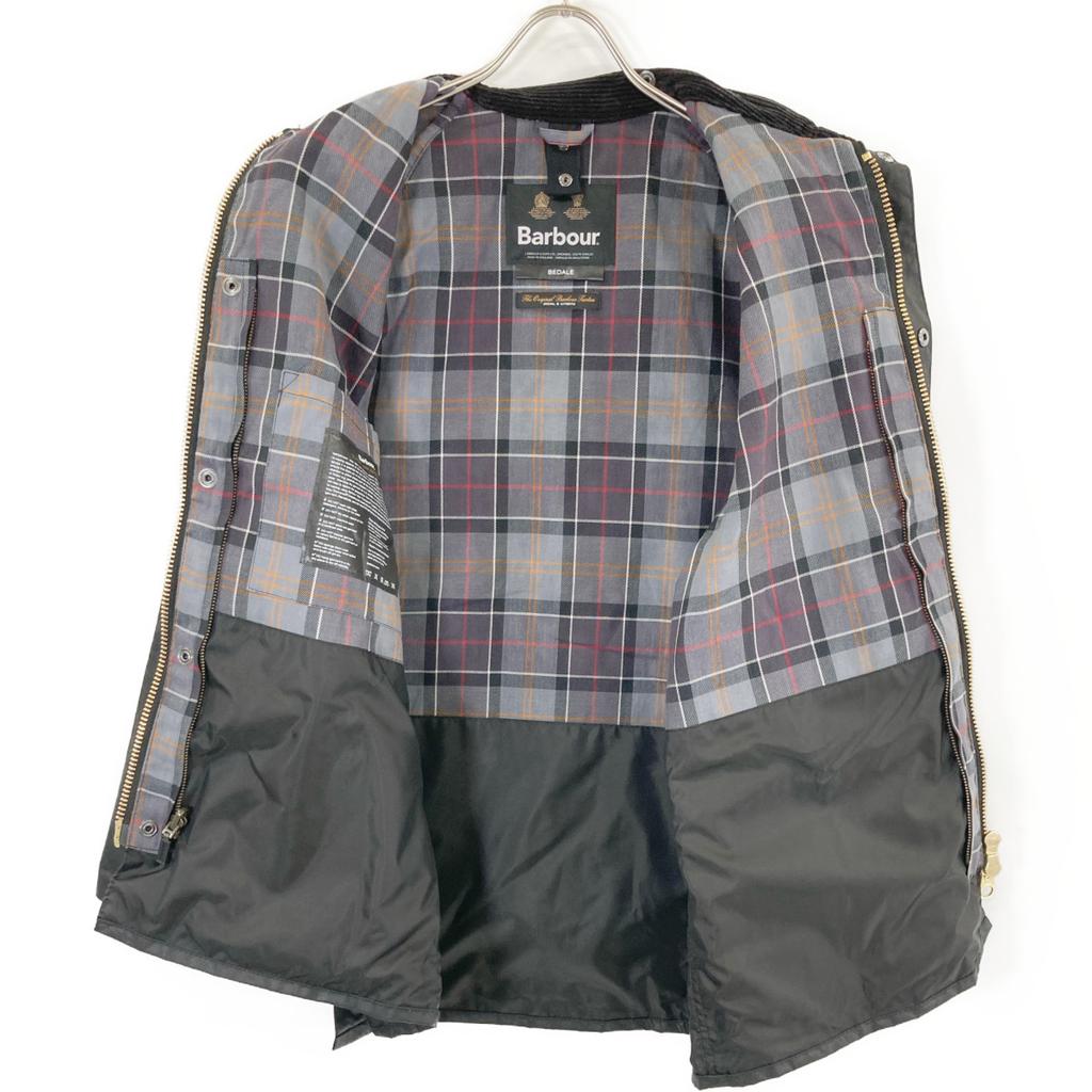 Barbour 242MWX0018 24AW Black BEDALE Wax Jacket (Regular Fit) Jacket 38 BrownUsed