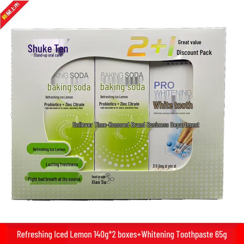 

Shuke Baking Soda & Probiotic Iced Lemon Toothpaste