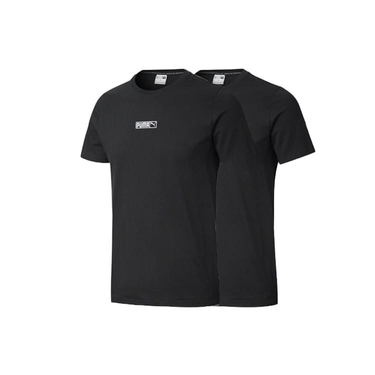 Puma Set-in Sleeve T-Shirt Unisex Black 584428-01