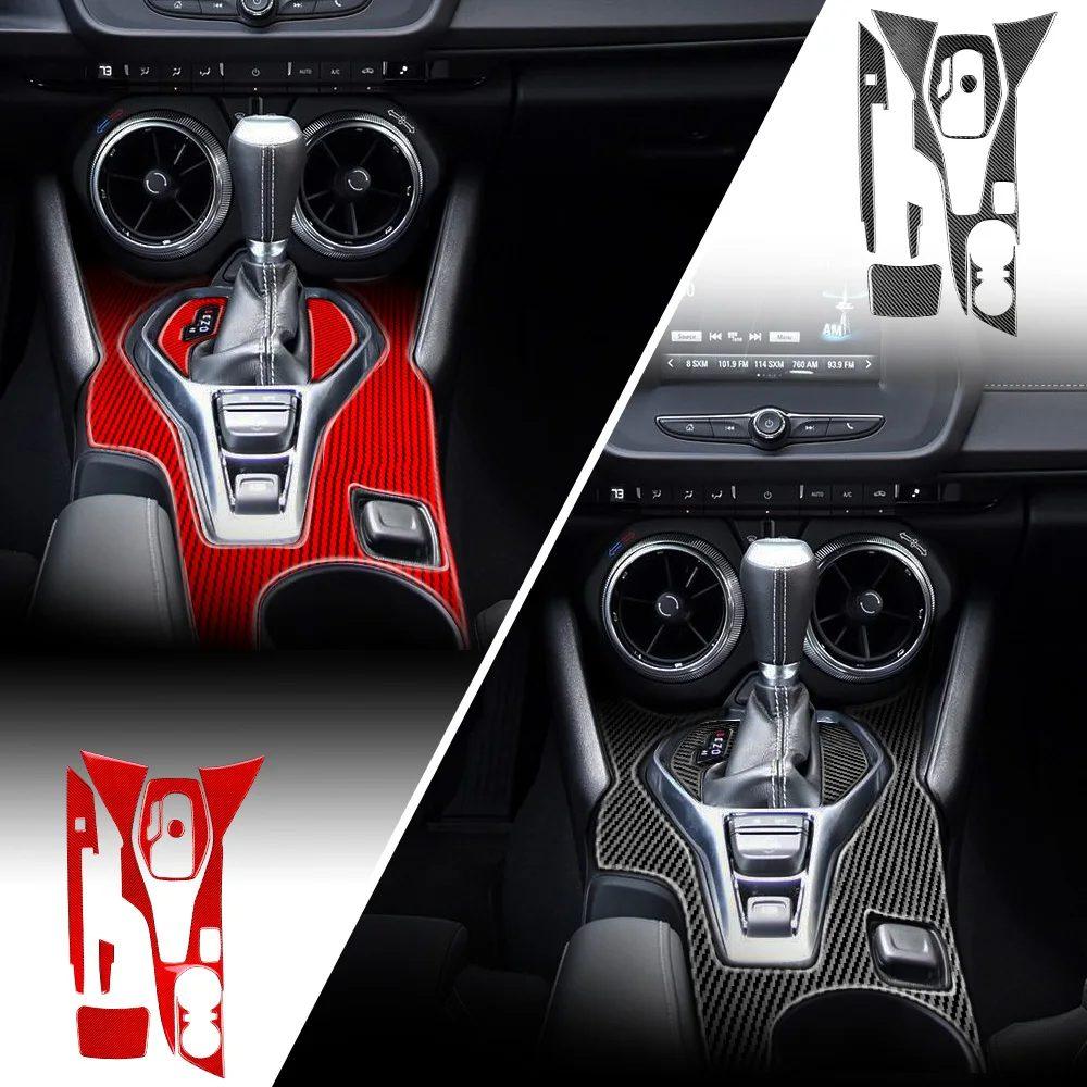 Real Carbon Fiber AIRSPEED For Chevrolet Camaro 2016 2017 2018 2019 2020 2021 2022 2023 Accessories Car Interior Trim Sticker